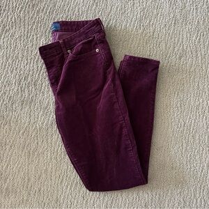 GAP Burgundy Corduroy Pants